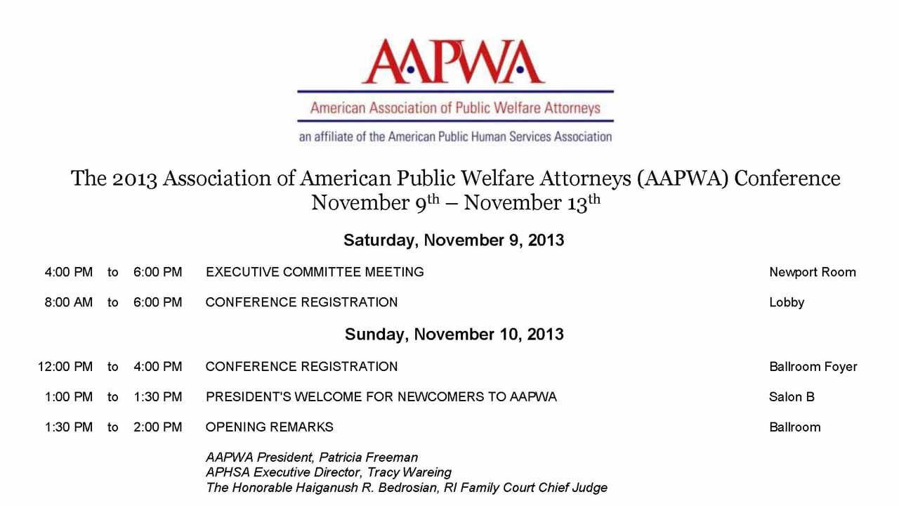 MAIS Sponsors AAPWA Conference, Presents to Attendees